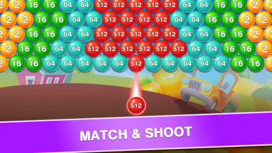 اسکرین شات 7 بازی Bubble Shooter 2048 Ball