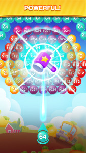 اسکرین شات بازی Bubble Shooter 2048 Ball 3