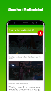اسکرین شات 5 برنامه Horror Mod for MCPE