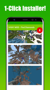 اسکرین شات 4 برنامه X-RAY MOD - Find Diamonds