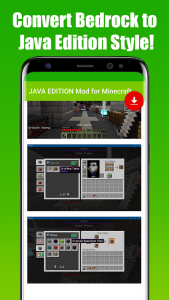 اسکرین شات برنامه JAVA EDITION Mod for Minecraft 3