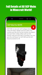 اسکرین شات 3 برنامه SCP Mod for MCPE