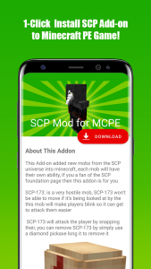 اسکرین شات 1 برنامه SCP Mod for MCPE
