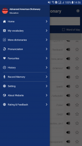 اسکرین شات برنامه Advanced American Dictionary 6