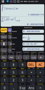 اسکرین شات برنامه Scientific calculator plus 991 3