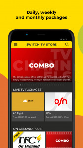 اسکرین شات 6 برنامه Switch TV