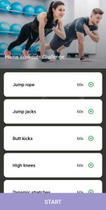 اسکرین شات 2 برنامه Aerobics Workout at Home