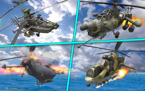 اسکرین شات بازی Gunship Helicopter Air Attack 5