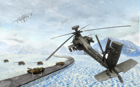 اسکرین شات بازی Gunship Helicopter Air Attack 4