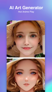 اسکرین شات برنامه Anime AI - Photo Maker 1