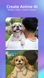 اسکرین شات 1 برنامه Anime AI - Photo Maker