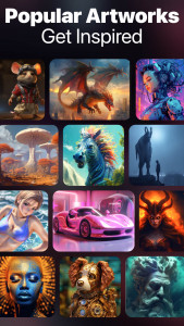 اسکرین شات 7 برنامه AI Art Generator: Photo, Draw