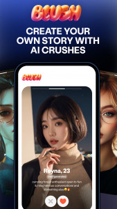 اسکرین شات 5 برنامه Blush: AI Dating Simulator