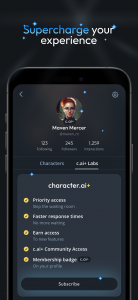 اسکرین شات برنامه Character AI: AI-Powered Chat 6