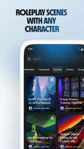 اسکرین شات 5 برنامه Character AI: Chat, Talk, Text