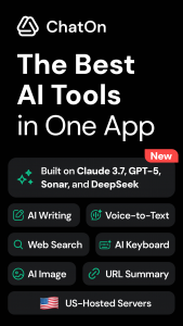اسکرین شات 1 برنامه ChatOn - AI Chat Bot Assistant