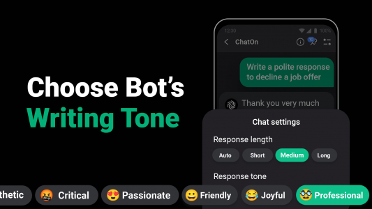 اسکرین شات برنامه ChatOn - AI Chat Bot Assistant 4