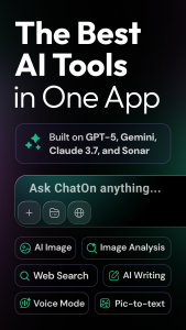 اسکرین شات 1 برنامه ChatOn - AI Chat Bot Assistant