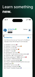 اسکرین شات 5 برنامه AI Chat App - AI Chat bot