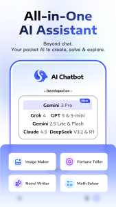 اسکرین شات 1 برنامه Deep Think - AI Seek Chatbot