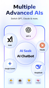 اسکرین شات 2 برنامه Deep Think - AI Seek Chatbot