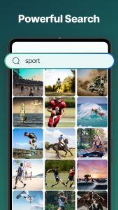 اسکرین شات 2 برنامه Gallery: Photo Gallery with AI