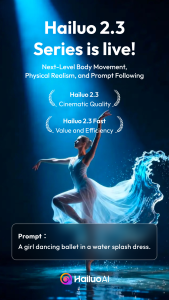 اسکرین شات 1 برنامه Hailuo AI: AI Video Generator