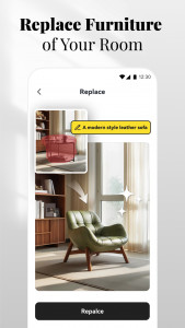 اسکرین شات 5 برنامه AI Home Design: Interior DecAI
