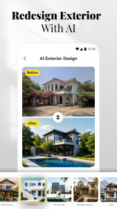 اسکرین شات 6 برنامه AI Home Design: Interior DecAI