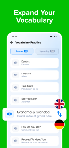 اسکرین شات 6 برنامه LearnAI: Speak & Learn English