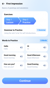 اسکرین شات برنامه LearnAI: Speak & Learn English 3