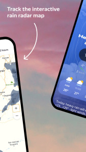 اسکرین شات 2 برنامه Weather by Meteum