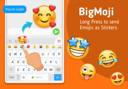 اسکرین شات برنامه Mint Keyboard:Fonts,Emojis 2