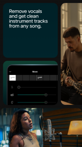 اسکرین شات برنامه Moises: The Musician's AI App 1