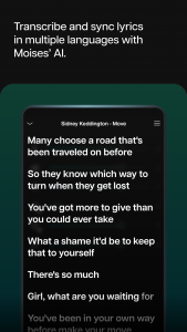 اسکرین شات برنامه Moises: The Musician's AI App 7