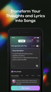 اسکرین شات برنامه Mureka - AI Song&Music Maker 4