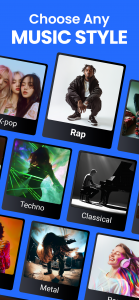 اسکرین شات برنامه Shoom - AI Music Generator 4