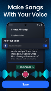 اسکرین شات 4 برنامه Shoom - AI Music Generator