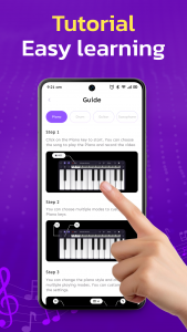 اسکرین شات 4 برنامه AI Piano Magic Keyboard