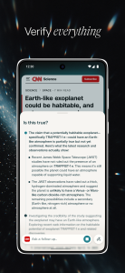 اسکرین شات 7 برنامه Comet: AI Browser & Assistant
