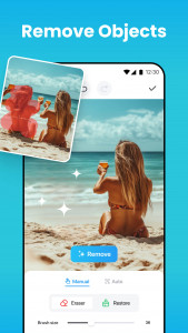 اسکرین شات 2 برنامه AI Photo Editor - BgMaster
