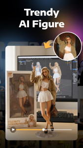 اسکرین شات 1 برنامه AI Photo Enhancer - Evoke