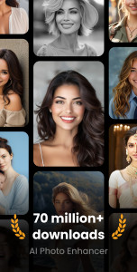 اسکرین شات برنامه UpFoto - AI Photo Enhancer 2