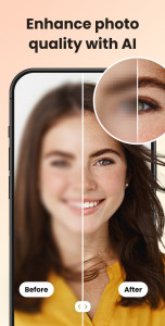 اسکرین شات برنامه UpFoto - AI Photo Enhancer 3