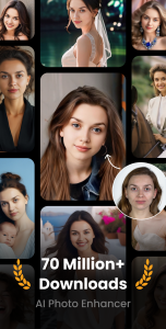 اسکرین شات 2 برنامه UpFoto - AI Photo Enhancer