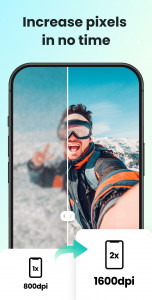 اسکرین شات برنامه UpFoto - AI Photo Enhancer 8