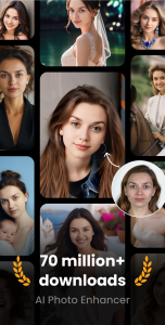 اسکرین شات برنامه UpFoto - AI Photo Enhancer 2