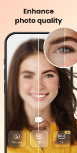 اسکرین شات 3 برنامه UpFoto - AI Photo Enhancer