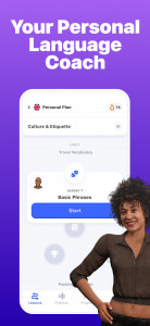 اسکرین شات برنامه Praktika – AI Language Tutor 3