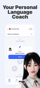 اسکرین شات برنامه Praktika – AI Language Tutor 2